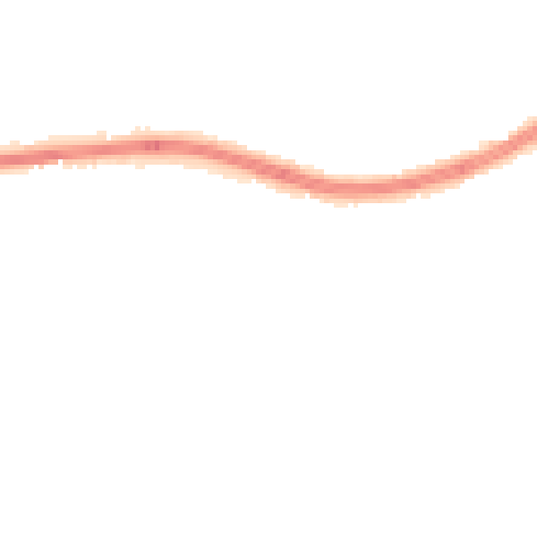 Night-time road noise heatmap for S66 1AN