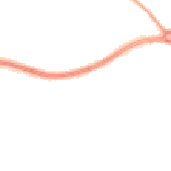 Night-time road noise heatmap for S66 1AQ