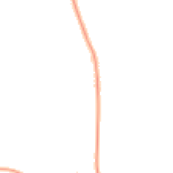Night-time road noise heatmap for S66 1BG