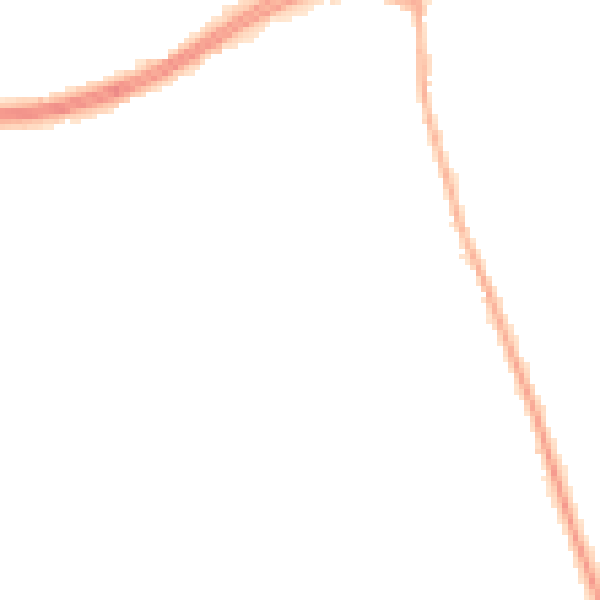 Night-time road noise heatmap for S66 1DR