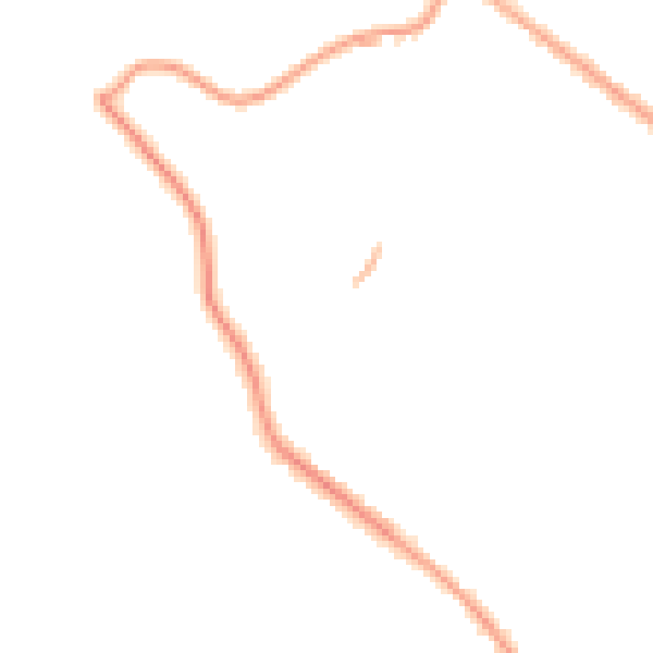 Night-time road noise heatmap for S66 2HB
