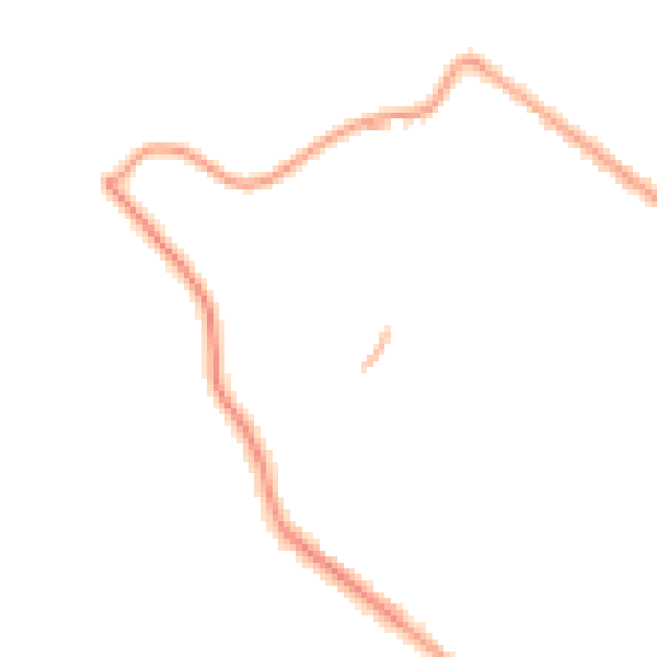 Night-time road noise heatmap for S66 2JB