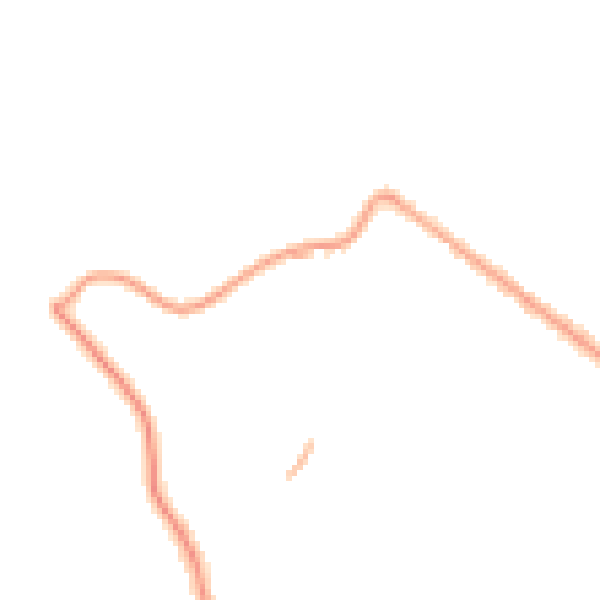 Night-time road noise heatmap for S66 2LD