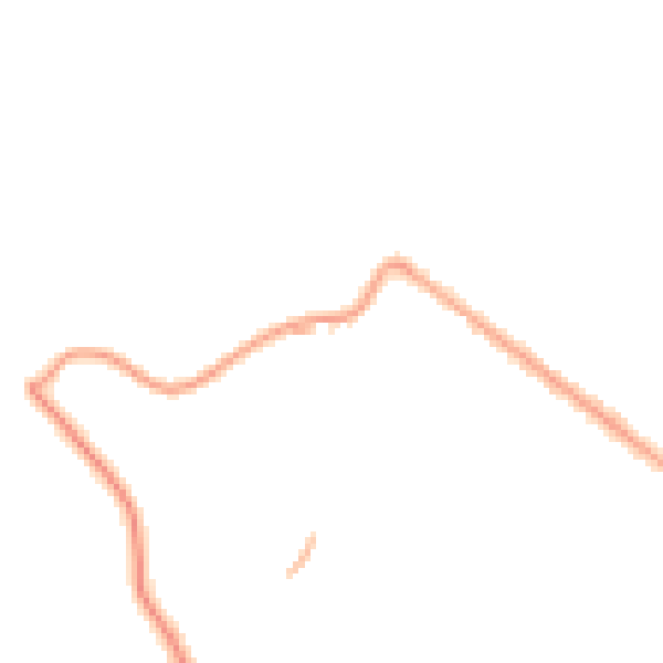 Night-time road noise heatmap for S66 2NH