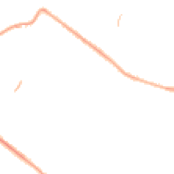Night-time road noise heatmap for S66 2QA