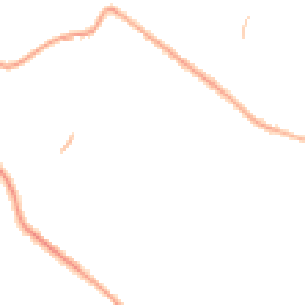 Night-time road noise heatmap for S66 2RR