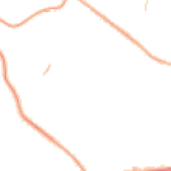 Night-time road noise heatmap for S66 2XL