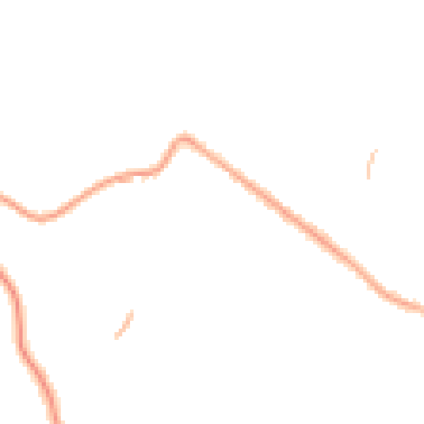 Night-time road noise heatmap for S66 2XU
