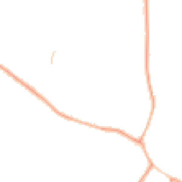 Night-time road noise heatmap for S66 3RN