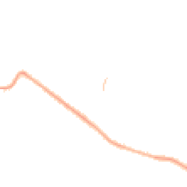 Night-time road noise heatmap for S66 3YS