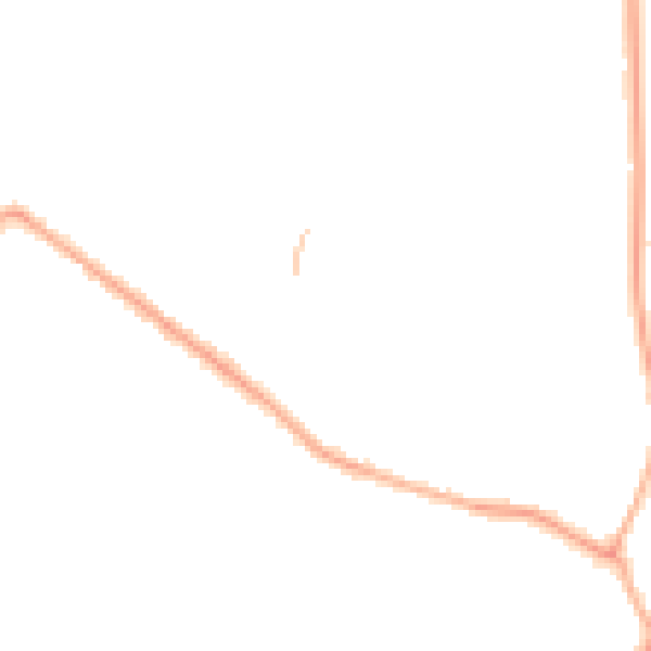 Night-time road noise heatmap for S66 3YT