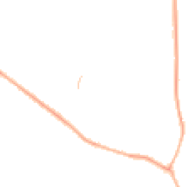 Night-time road noise heatmap for S66 3YW