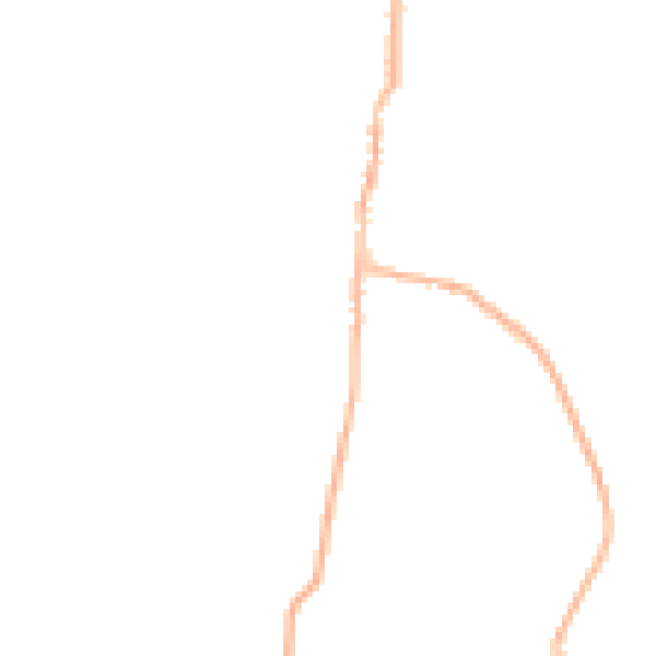 Night-time road noise heatmap for S66 7AQ