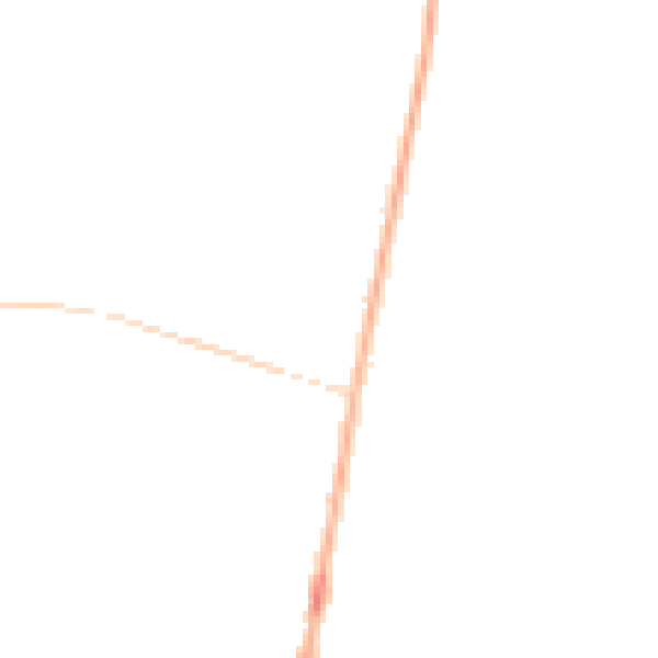 Night-time road noise heatmap for S66 7EA
