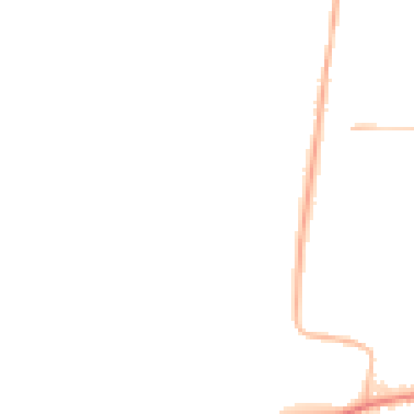 Night-time road noise heatmap for S66 8AP
