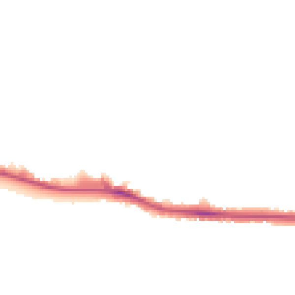 Night-time road noise heatmap for S66 8DF