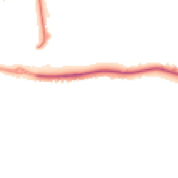 Night-time road noise heatmap for S66 8HD