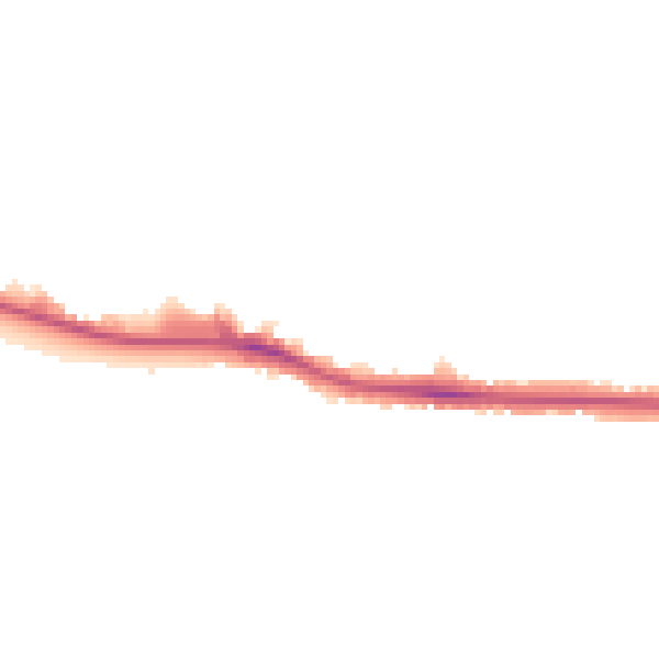 Night-time road noise heatmap for S66 8LX