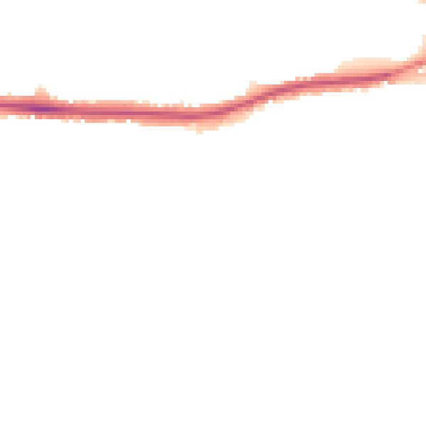 Night-time road noise heatmap for S66 8QA