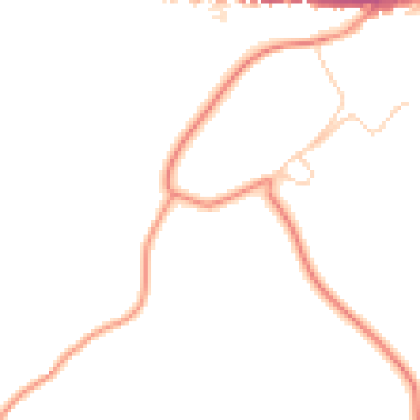 Daytime road noise heatmap for S66 8RZ