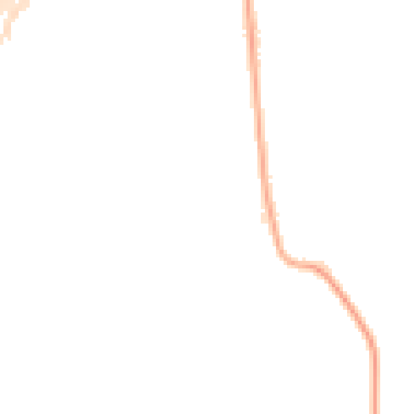 Night-time road noise heatmap for S66 9EF