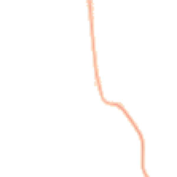 Night-time road noise heatmap for S66 9ET