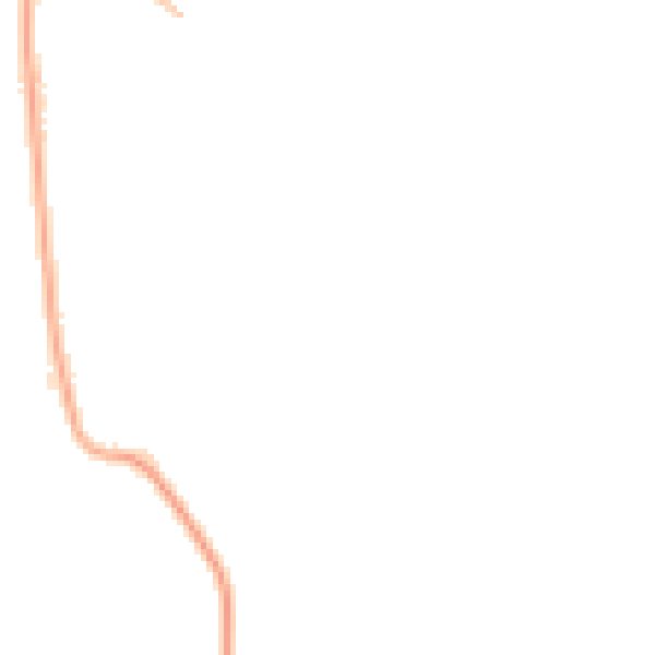 Night-time road noise heatmap for S66 9FE