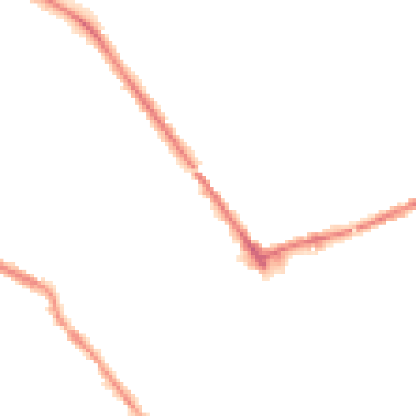 Night-time road noise heatmap for S70 2LT