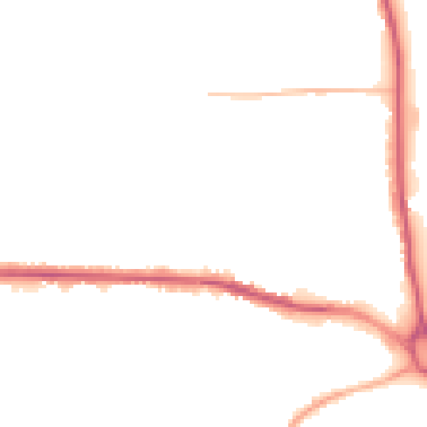 Night-time road noise heatmap for S70 3ER