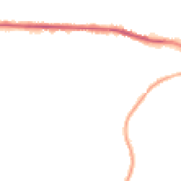 Night-time road noise heatmap for S70 3FA