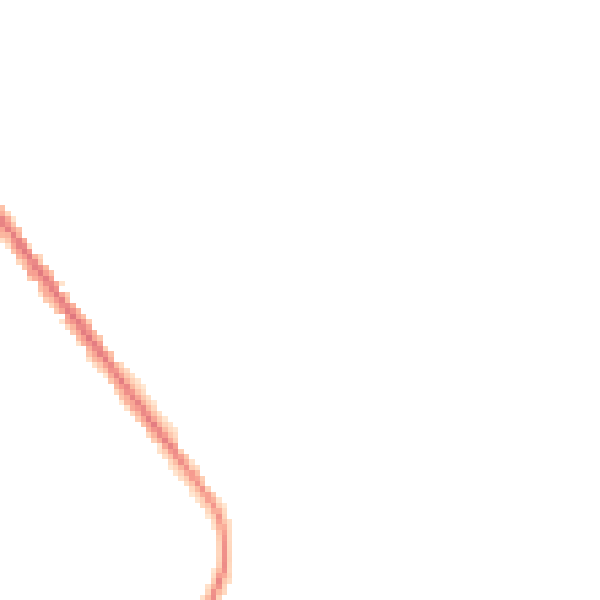 Night-time road noise heatmap for S70 3LR
