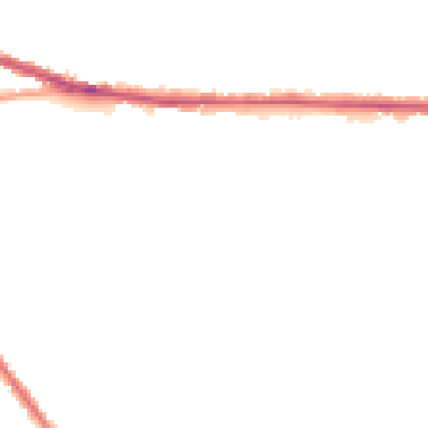 Night-time road noise heatmap for S70 3NW