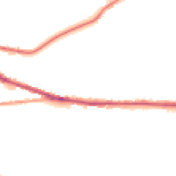 Night-time road noise heatmap for S70 3QU