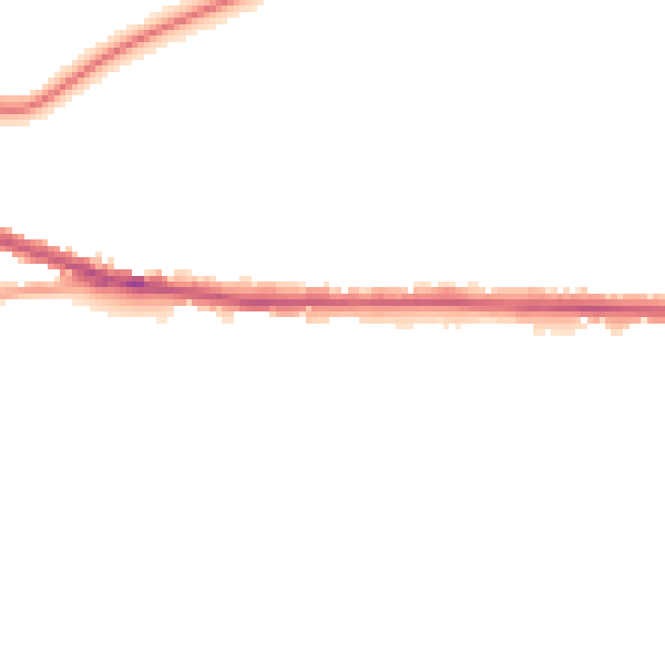Night-time road noise heatmap for S70 3QW