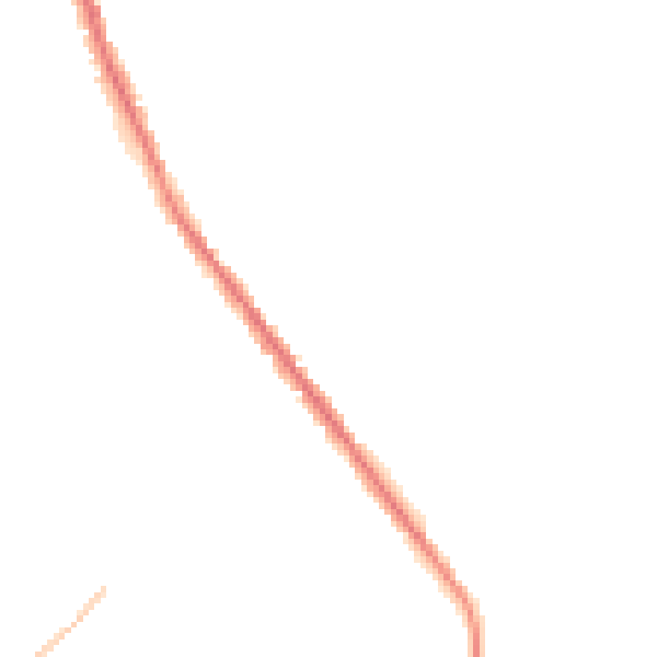 Night-time road noise heatmap for S70 4NY
