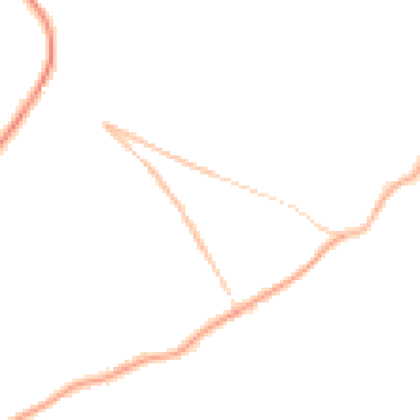 Night-time road noise heatmap for S70 4SJ