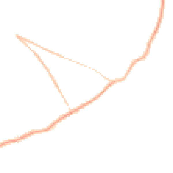 Night-time road noise heatmap for S70 4SX