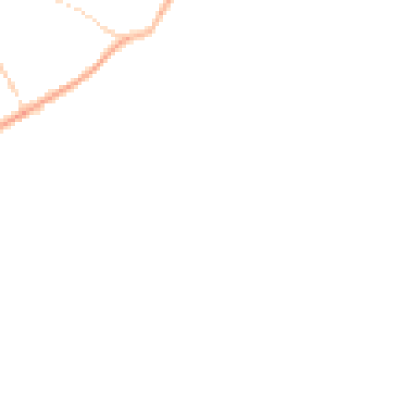 Night-time road noise heatmap for S70 4TB