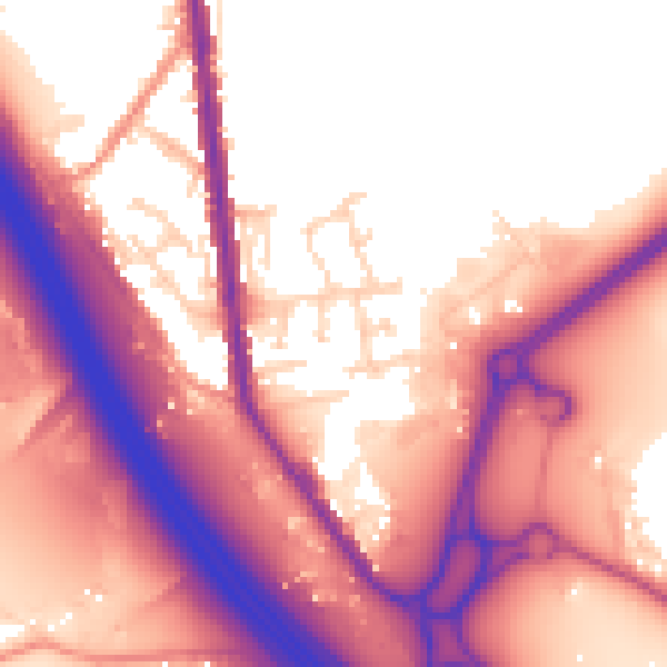 Daytime road noise heatmap for S70 5ST