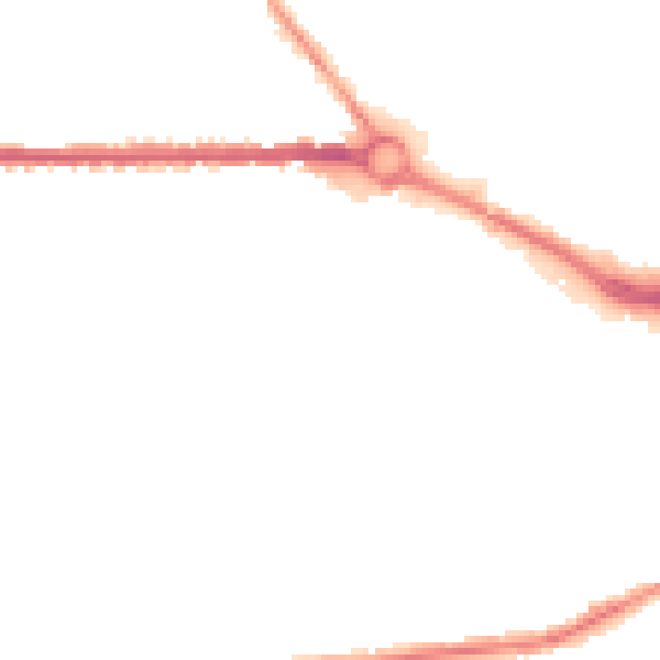 Night-time road noise heatmap for S70 6AH