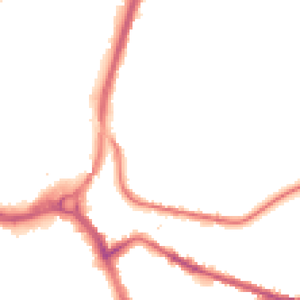 Night-time road noise heatmap for S71 1EE