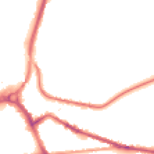Night-time road noise heatmap for S71 1EJ