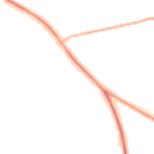 Night-time road noise heatmap for S71 1SZ