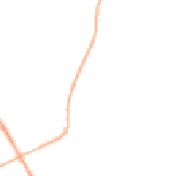 Night-time road noise heatmap for S71 2BW