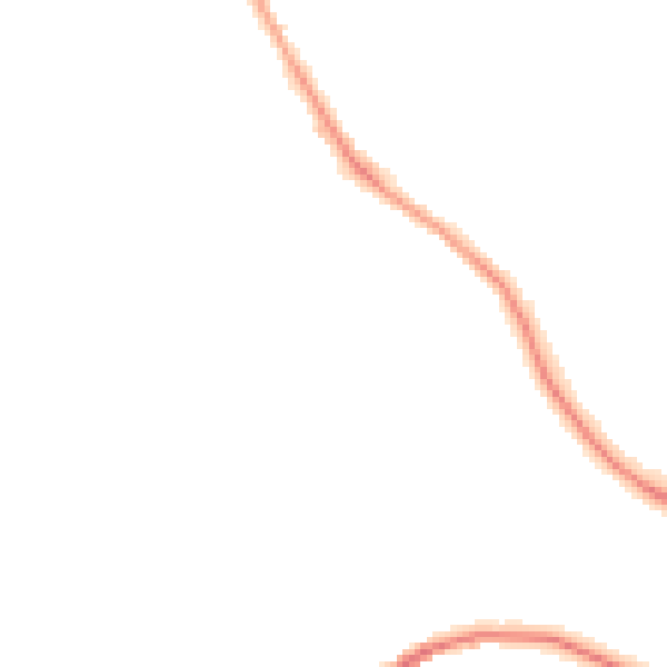 Night-time road noise heatmap for S71 2NR