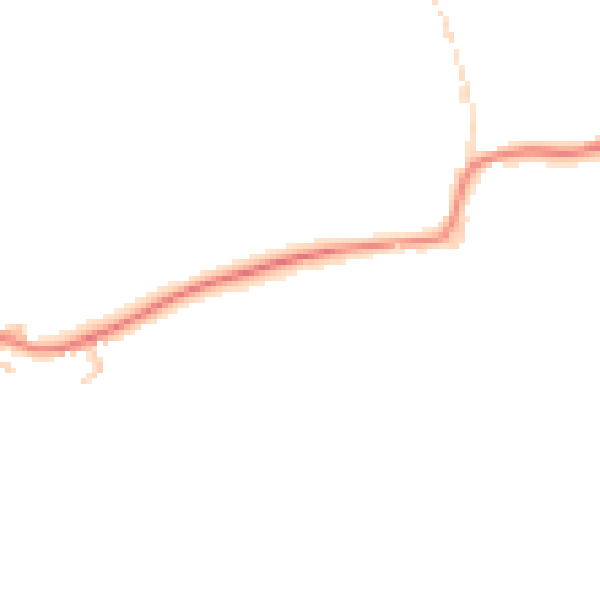 Daytime road noise heatmap for S71 3HH