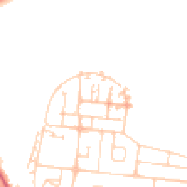Daytime road noise heatmap for S71 3NY