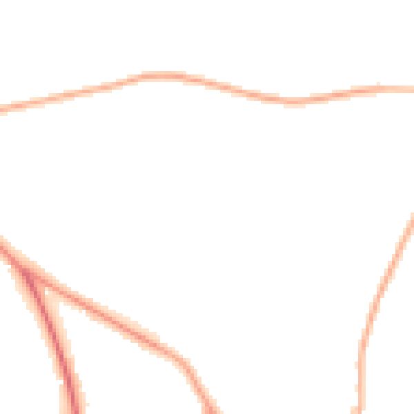 Night-time road noise heatmap for S71 3QB
