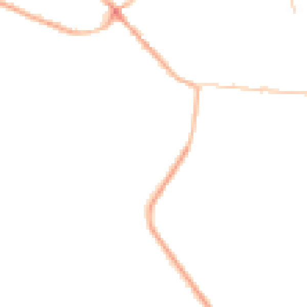 Night-time road noise heatmap for S71 4NU