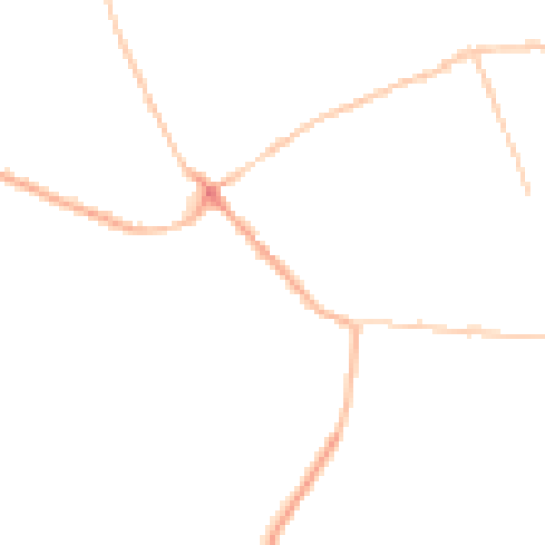 Night-time road noise heatmap for S71 4QZ